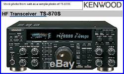 Kenwood TS-870S HF Transceiver + Power supply + Astatic D-104 Mic One Owner