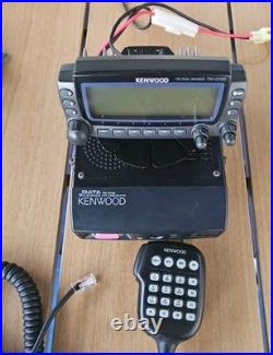 Kenwood Tm-d700 Ham Radio Receiver With MIC Dual Band Transceiver With Aprs