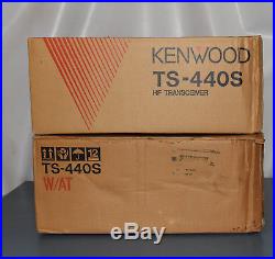 Kenwood Ts-440sat Hf Transceiver! Autotuner! + Box