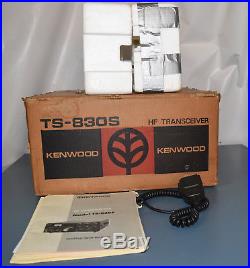 Kenwood Ts-830s Hf Transceiver! With Original Box