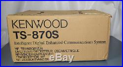 Kenwood Ts-870s Hf Transceiver Dsp