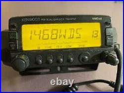 Kenwood ham radio dual band transceiver desk mic included