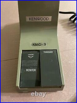 Kenwood ham radio dual band transceiver desk mic included