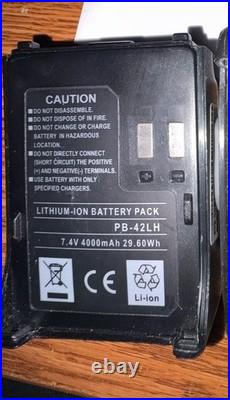 Kenwood th-f6a tri-band 2m/220/440 with HF Receive tested/working with extras