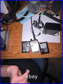 Kenwood th-f6a tri-band 2m/220/440 with HF Receive tested/working with extras