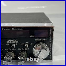 MAGNUM S6 TEN METER RADIO AM FM With ASTATIC MIC LOOK