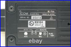 MARS MOD ICOM IC-706 HF/VHF All Mode Transceiver 100W + Mic HM-103 Good Cond MARS MOD ICOM IC-706 HF/VHF All Mode Transceiver 100W + Mic HM-103 Good Cond