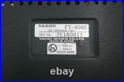 MARS MOD YAESU FT-900S 1.8-30MHz Amateur HF Transceiver 10W + Filters Good Cond MARS MOD YAESU FT-900S 1.8-30MHz Amateur HF Transceiver 10W + Filters Good Cond