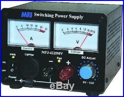 MFJ-4225MV Switching Power Supply 13.8V 25A Authorized MFJ Dealer! FREE SHIPPING