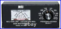 MFJ-862 SWR meter, 144/220/440MHz, 30/300W