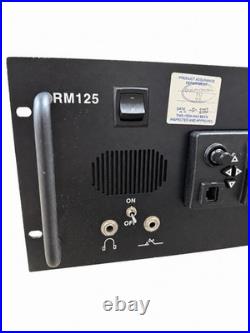 MICOM RM125 MICOM-3 HF Radio M91+G638 Rack Mount Powers On