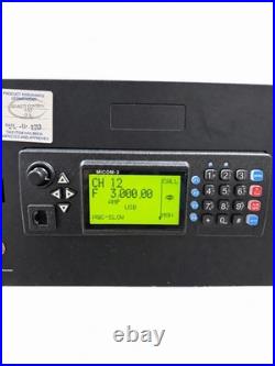 MICOM RM125 MICOM-3 HF Radio M91+G638 Rack Mount Powers On