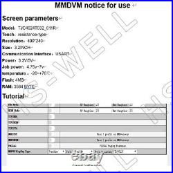MMDVM HS Hat Hotspot +Raspberry pi + 3.2 LCD + 16G SD +Case Pi-Star P25 DMR YSF