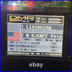 MMDVM UHF Digital Voice Hotspot with Display for Ham Radio Transceiver