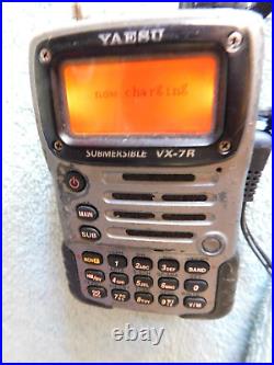 Mars/cap Mod Yaesu Vx-7r 50/144/430/220 Fm Ham Radio Transceiver + Air Band Rx