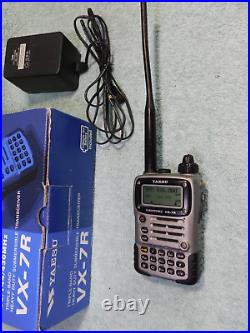 Mars/cap Mod Yaesu Vx-7r 50/144/430/220 Fm Ham Radio Transceiver + Air Band Rx