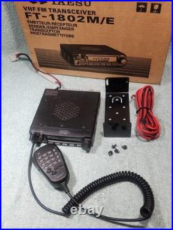 Mars/cap? Yaesu Ft-1802 2 Meter Vhf Fm Mobile Transceiver Ham Radio Fm Mode