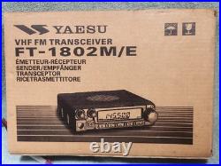 Mars/cap? Yaesu Ft-1802 2 Meter Vhf Fm Mobile Transceiver Ham Radio Fm Mode
