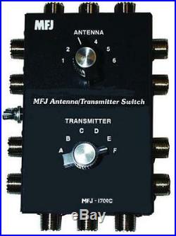 Mfj-1700c 6 Position Antenna/transceiver Switch