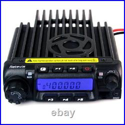 Mobile Car Radio Retevis RT-9000D UHF400-490MHz 200CH Scrambler Alarm Off-Road