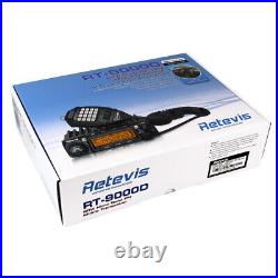 Mobile Car Radio Retevis RT-9000D UHF400-490MHz 200CH Scrambler Alarm Off-Road