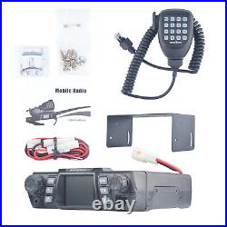 Mobile Ham Radio Transceiver VHF UHF 75With50W Dual Band Transceiver Station