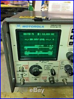 motorola r2670 service monitor bnc ports