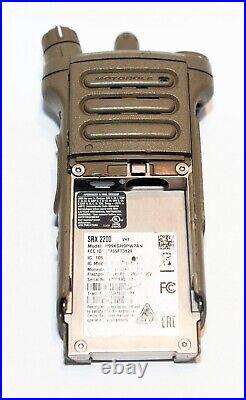 Motorola SRX2200 VHF 136-174 Mhz FPP Radio Encrypted
