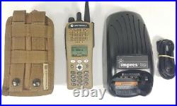 Motorola XTS2500 UHF 380-470 MHz FPP P25 AES-256 Covert Military Two-Way Radio