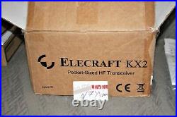 NEAR MINT Elecraft KX2 QRP Transceiver + PX3 + EXTRAS + GUARANTEED