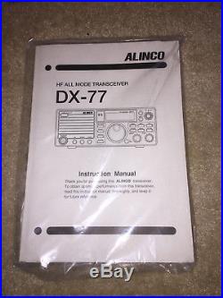 NEW Alinco DX-77T HF Transceiver