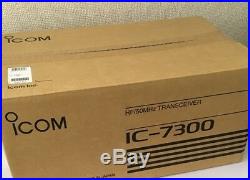 NEW ICOM IC-7300 100W Transceiver HF +50MHz SSB/CWithRTTY/AM/FM JAPAN MODEL