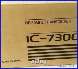 NEW ICOM IC-7300 100W Transceiver HF +50MHz SSB/CWithRTTY/AM/FM JAPAN MODEL