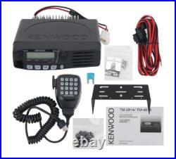 NEW TM-281A FM Transceiver KENWOOD Car Radio Station 10-50KM VHF 136-174MHZ 65W