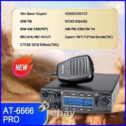 New AnyTone AT-6666PRO 10-Meter Mobile Transceiver Add a Programming Cable