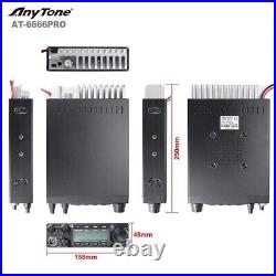 New AnyTone AT-6666PRO 10-Meter Mobile Transceiver Add a Programming Cable