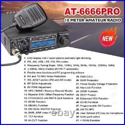 New AnyTone AT-6666PRO 10-Meter Mobile Transceiver Add a Programming Cable