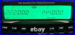 New Anytone AT-5888UV III Tri-Band 40-50W 144 & 220 & 440MHz Mobile Radio NIB