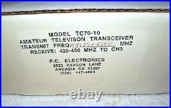 New Old Stock P. C. Electronics TC70-10 ATV Transceiver Free Shipping