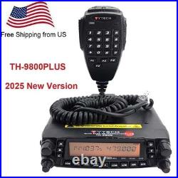 New TYT TH-9800Plus Ham Radio 50W Quad Band 29/50/144/430MHz Car Transceiver