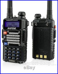 Portable Handheld Scanner Radio Police Fire HAM Antenna Transceiver & Battery