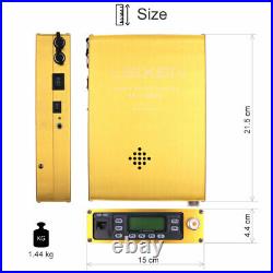 Portable Leixen 898s 25W Dual Band Mobile Radio Transceiver 12000mAh Battery