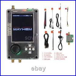 Portapack H2 Mayhem Firmware + HackRF One 6GHz SDR + TXCO +Battery + 20dB RF Amp