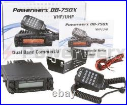 Powerwerx DB-750X Dual Band VHF/UHF 50W 750 Channel Commercial Mobile Radio