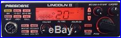 President Lincoln II 10 Meter Amateur Ham Mobile Radio AM/FM/SSB Dual Watch VOX