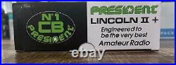 President Lincoln II Plus 10 and 12 Meter Amateur Radio Brand New in Box