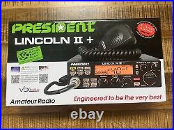 President Lincoln II Plus 10 and 12 Meter Amateur Radio Brand New in Box