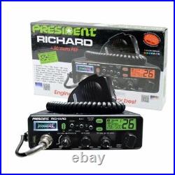 President Richard 10 Meter Amateur Ham Radio Transceiver AM/FM/PA