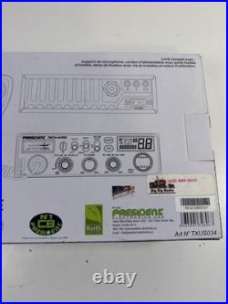 President Richard 10m 50W FM/AM Radio Transceiver Black
