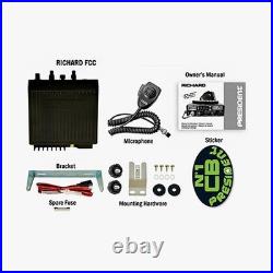 President Richard 50W FM/AM Radio Transceiver Black BRAND NEW